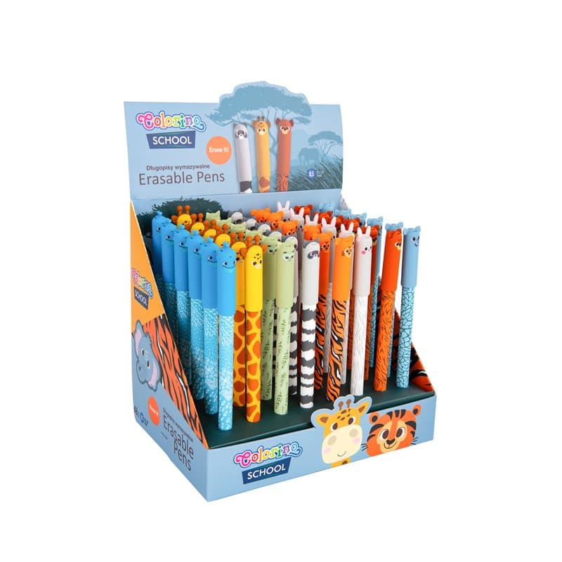 Erasable Pens Animals 48 Pcs