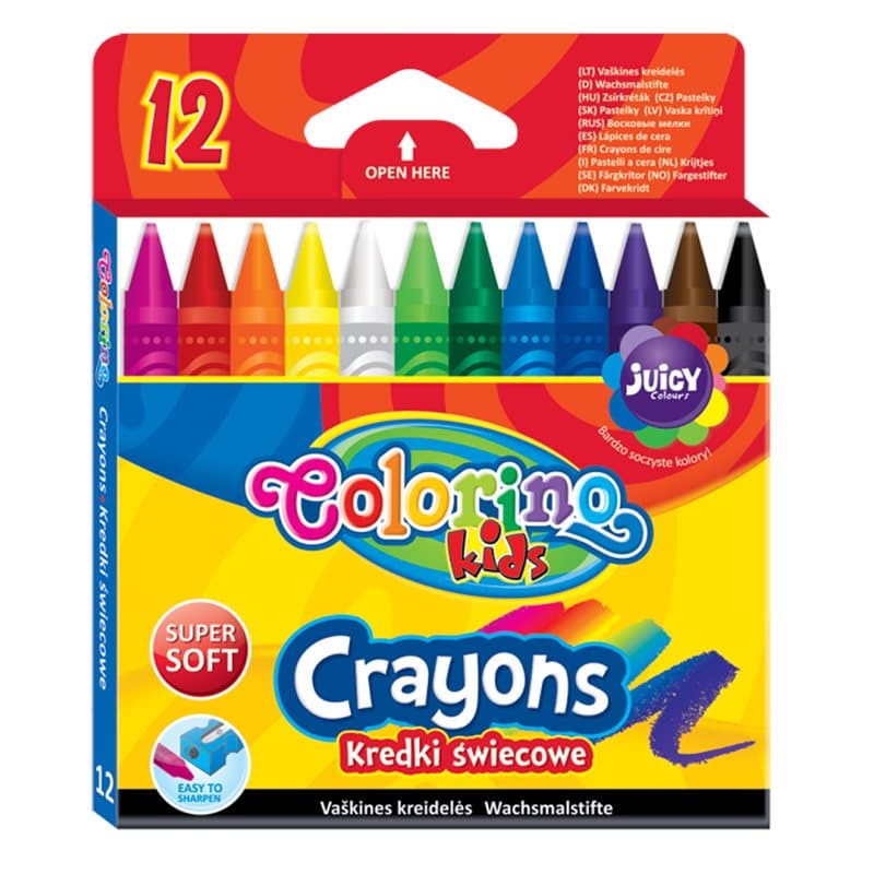 Crayons 12 Colours
