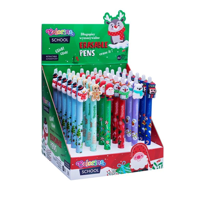 Erasable Pens Christmas 36 Pcs