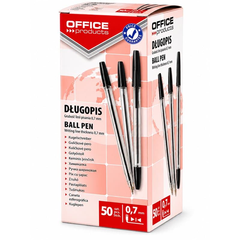 Ball Pen Black X 50