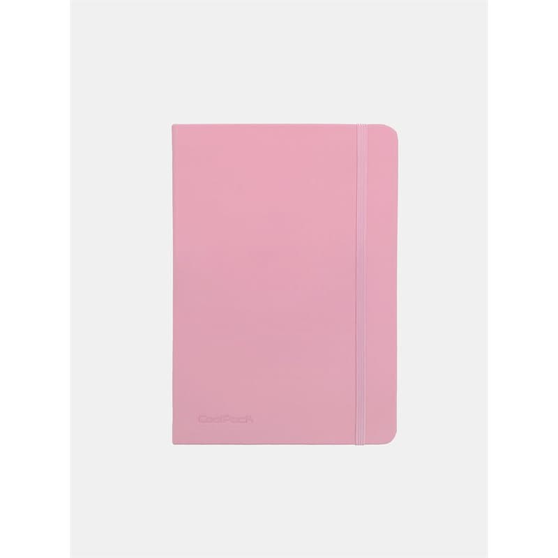 A5 Lined Notebook Pastel Pink