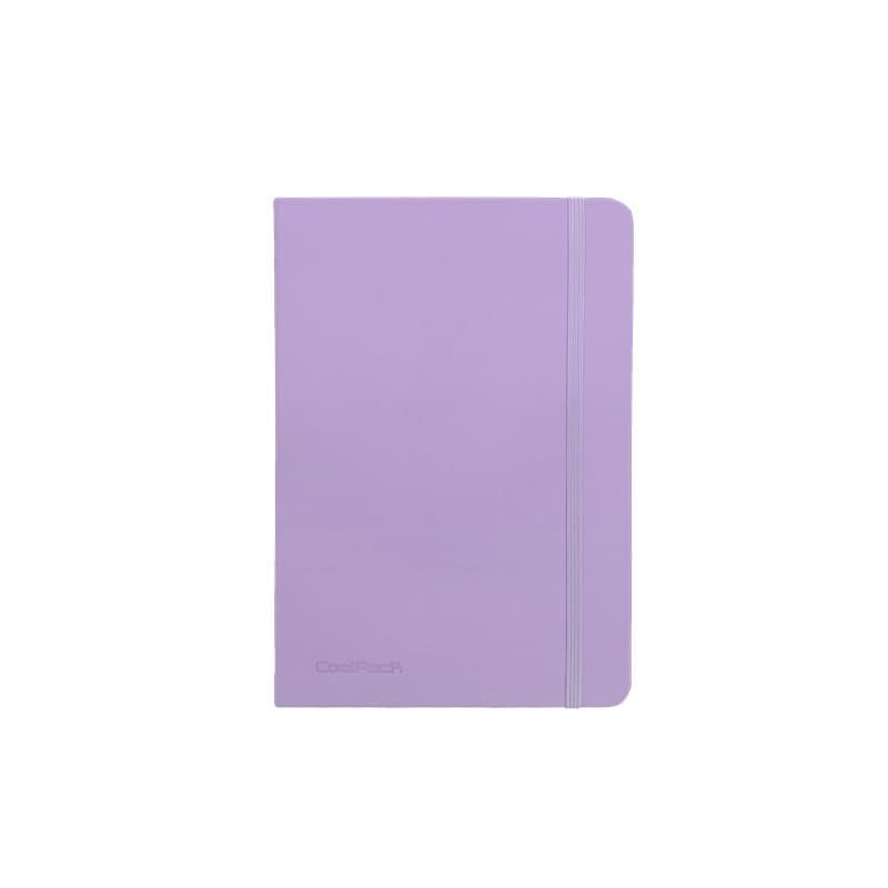 A5 Lined Notebook Pastel Purple
