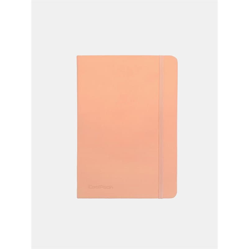 A5 Lined Notebook Pastel Peach