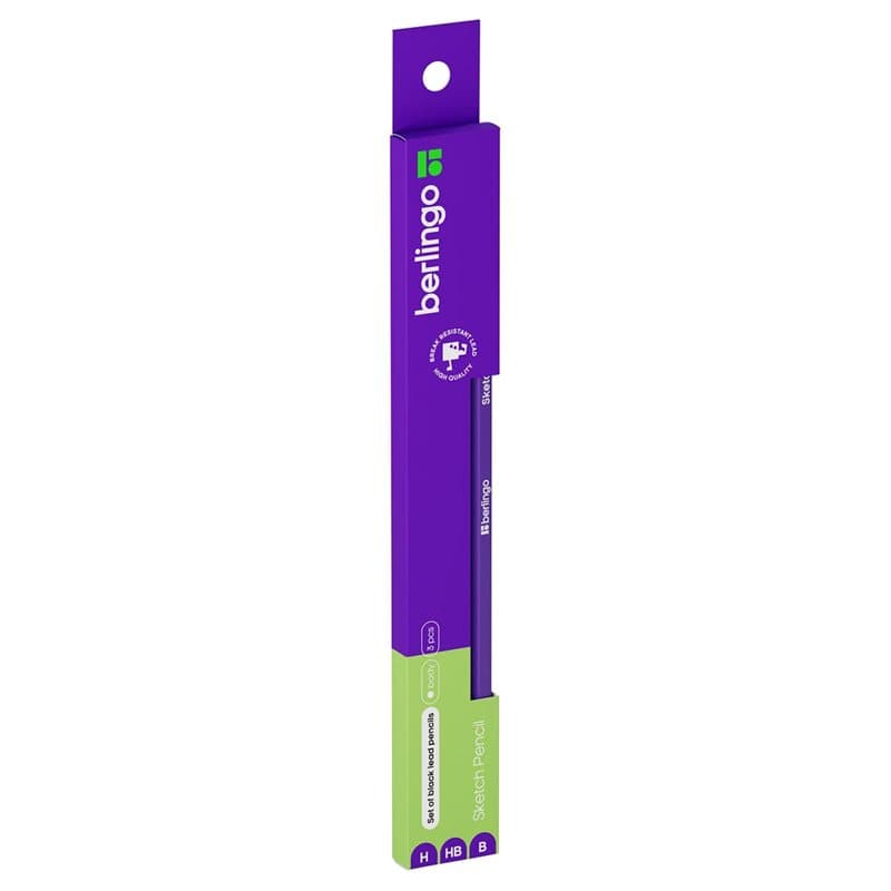 3pck Graded Pencils H/HB/B