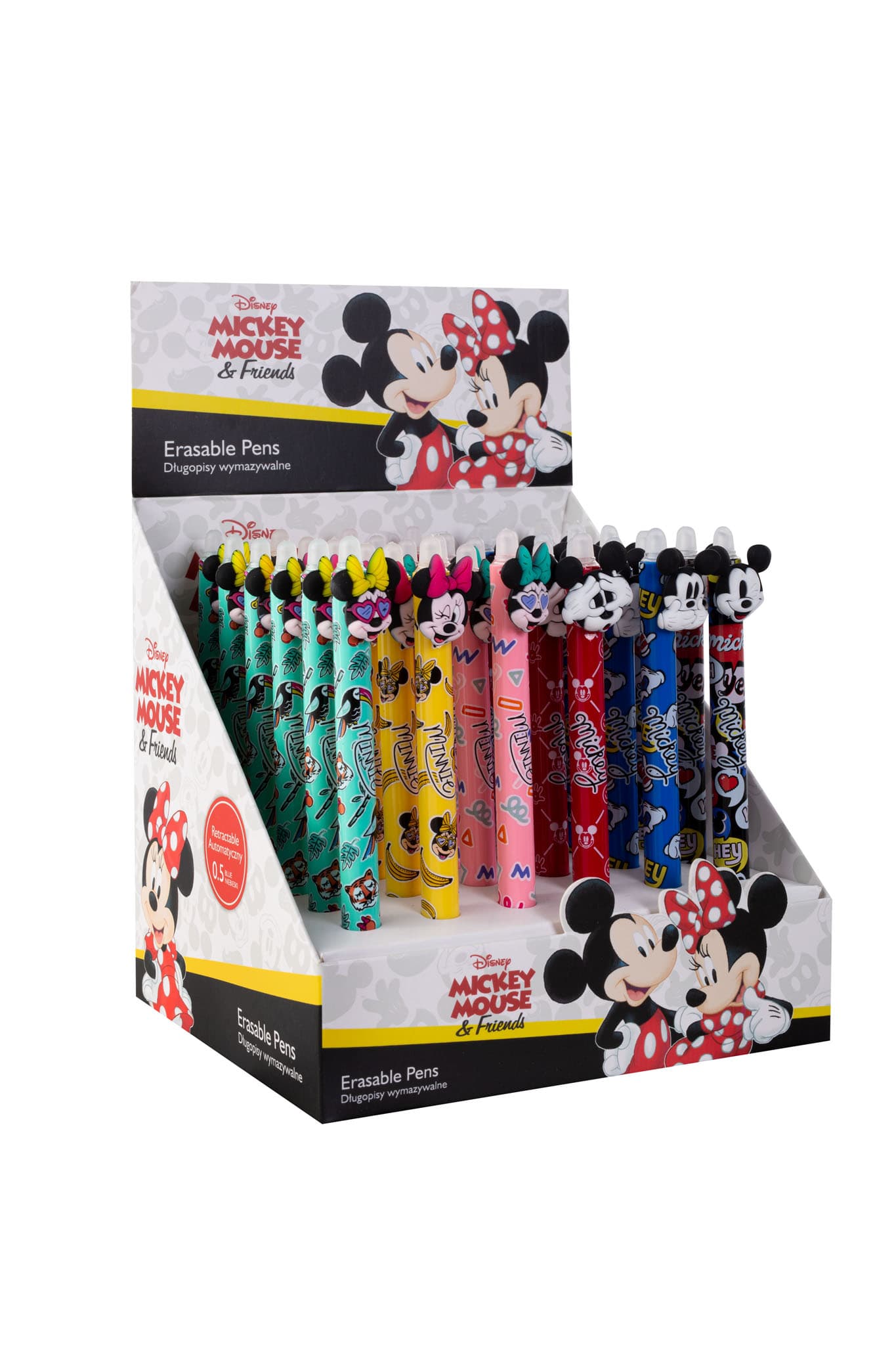 Mickey/Minnie Erasable Pens 36 Pcs