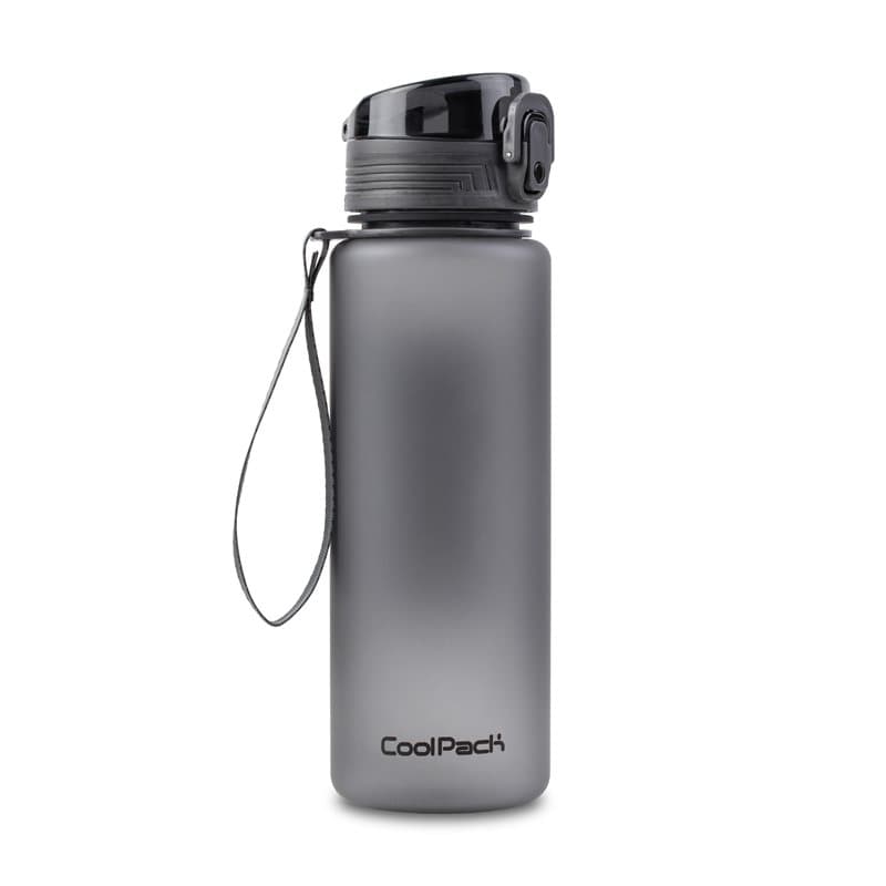 Water Bottle Brisk 600 Ml Grey