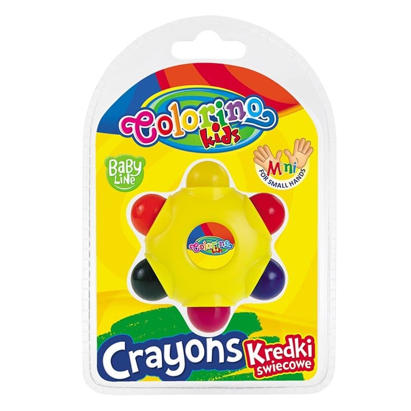 Star Crayons 6 Colours