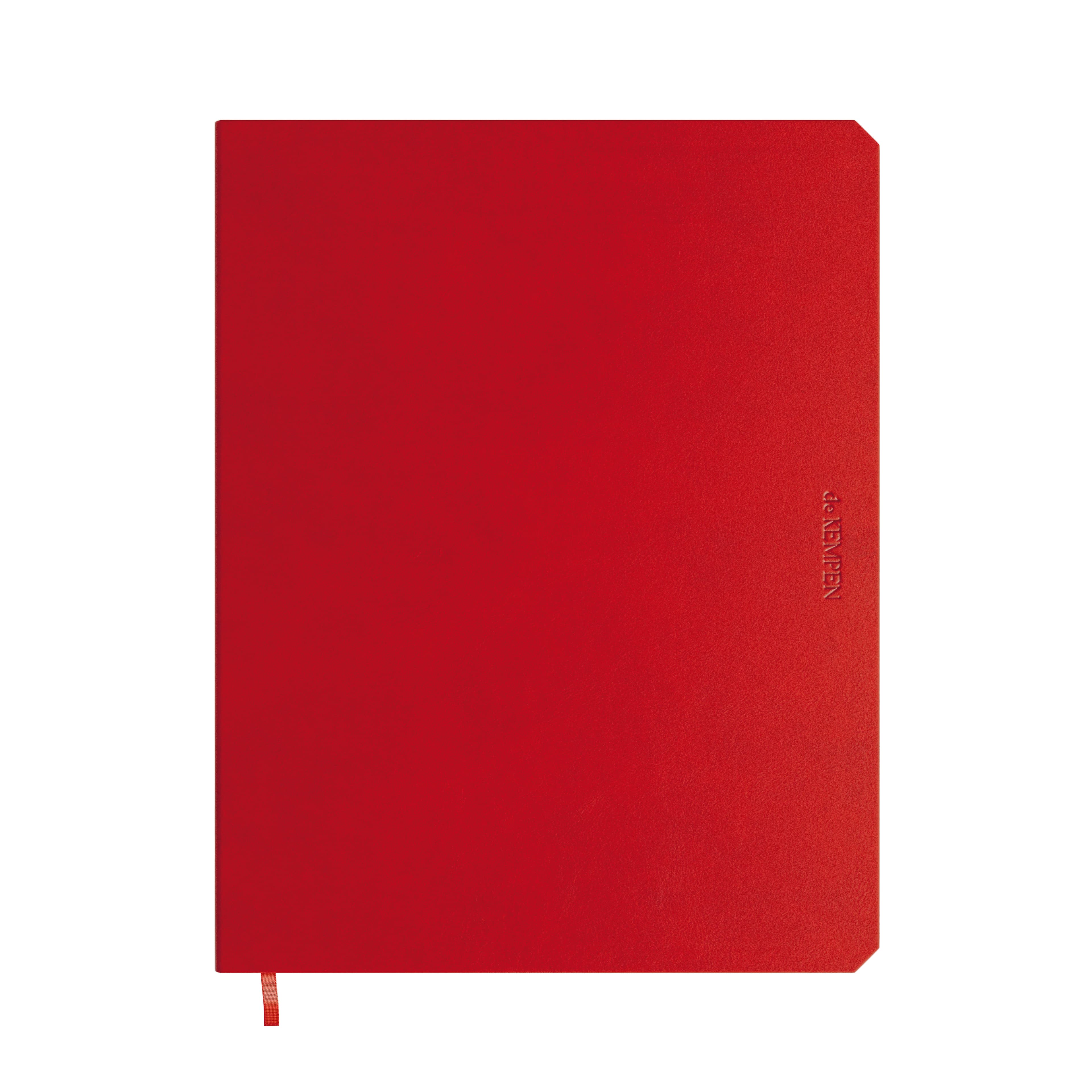 de KEMPEN - B5+ ruled - Poppy