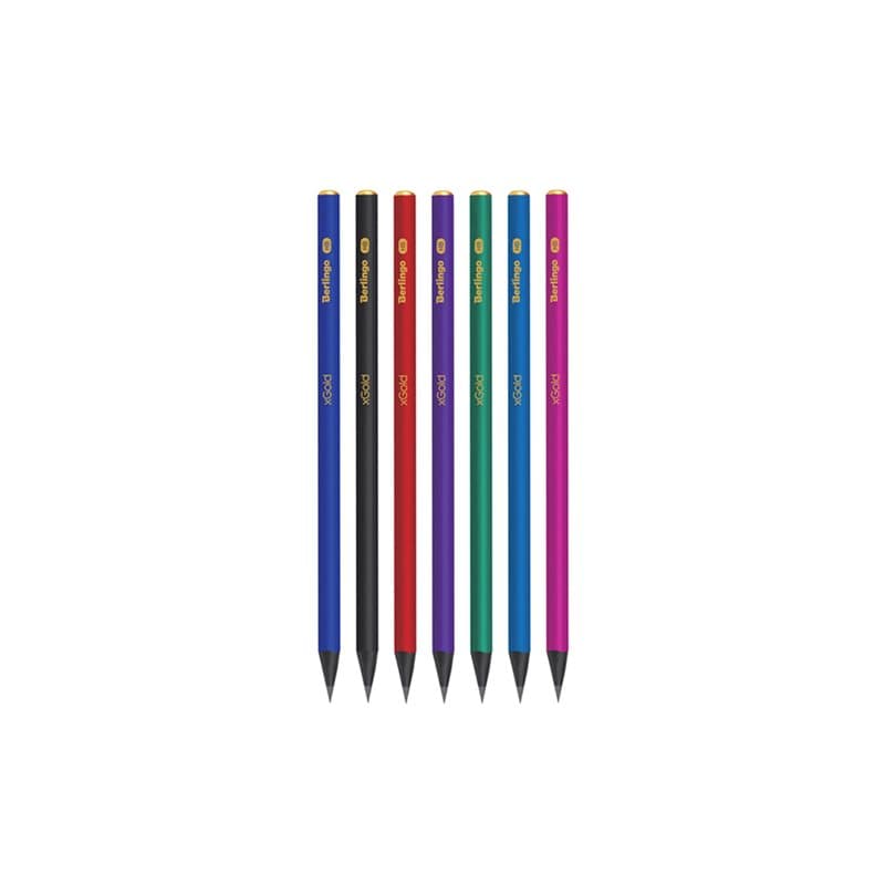 HB xGold Pencil Black wood