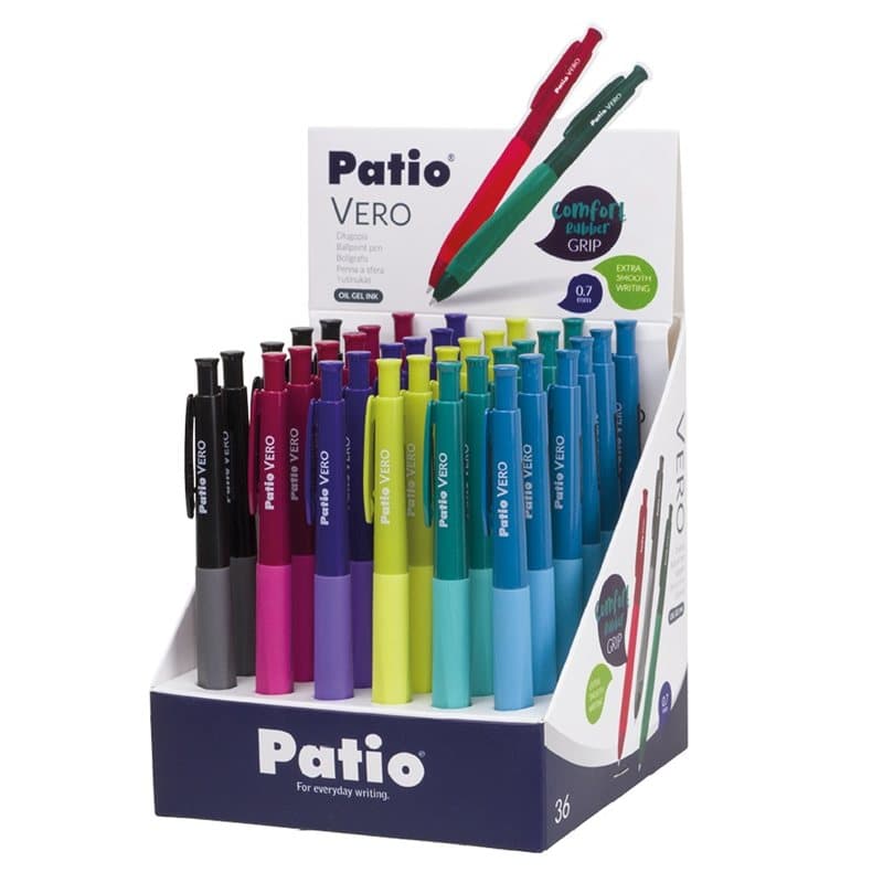 Ballpoint pen VERO display 36 pcs