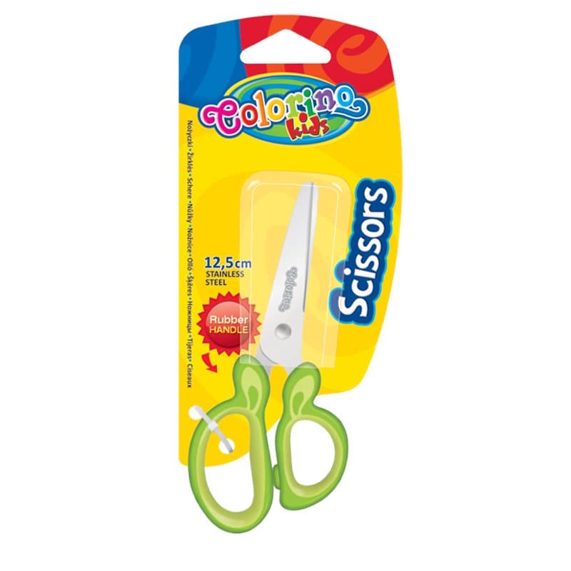 Scissors 12.5 Cm With Rubber Handle
