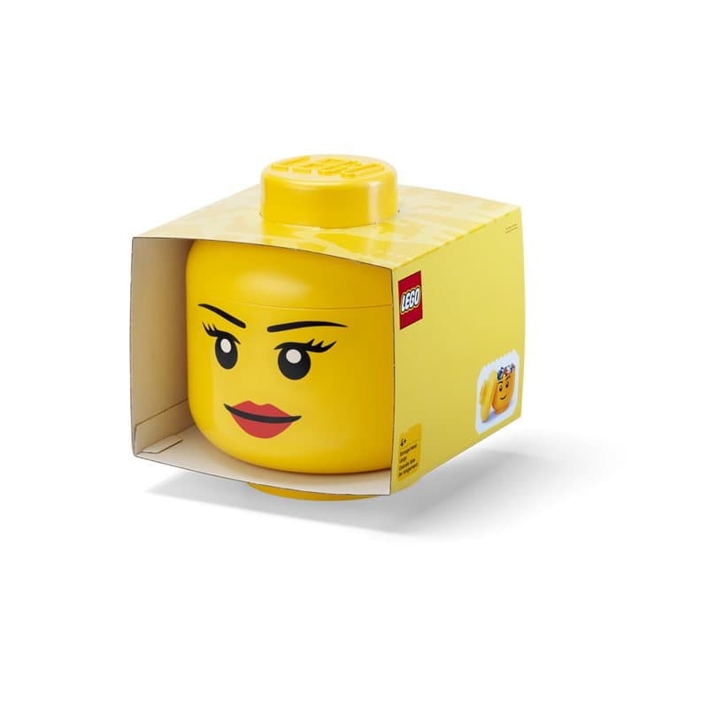 Lego Storage Head Large - Girl