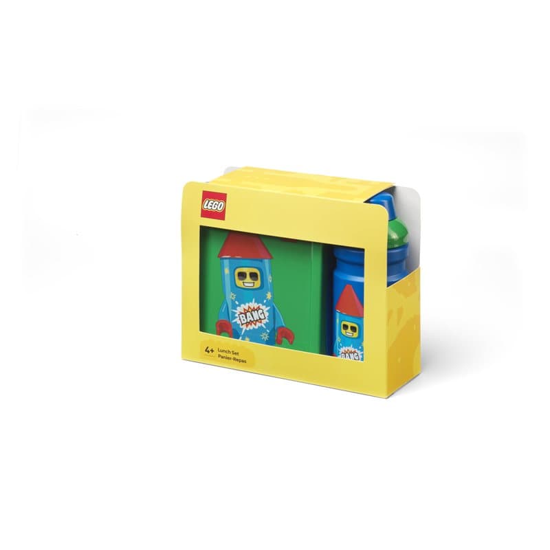 Lego Lunch Set Firework Guy
