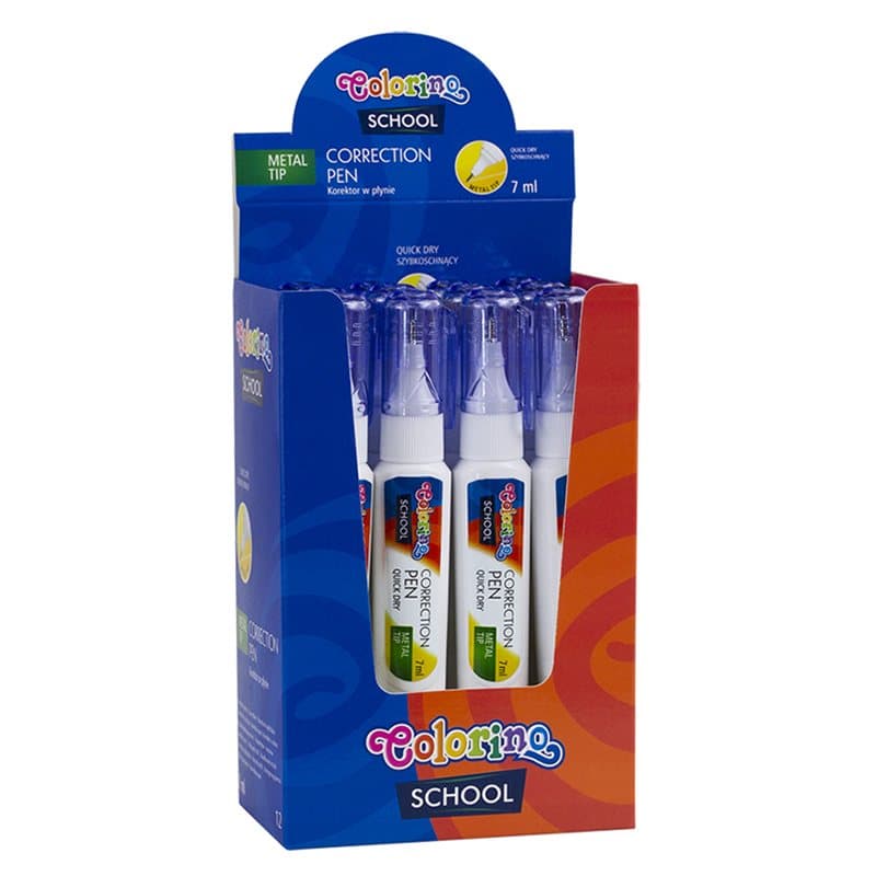 Correction Pen 7 Ml Display Box 12 Pcs