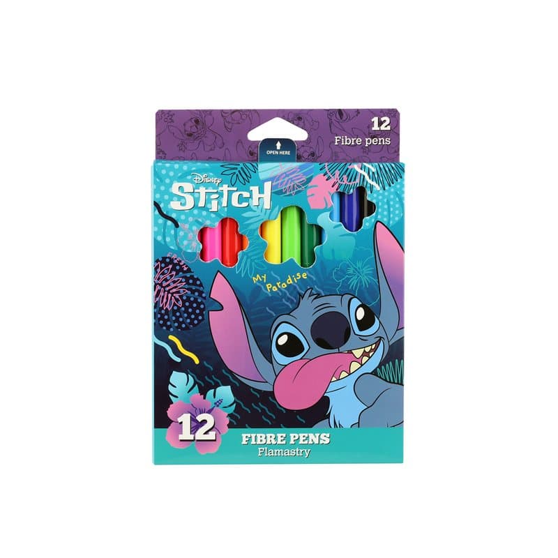Stitch Colouring Markers 12 Pack