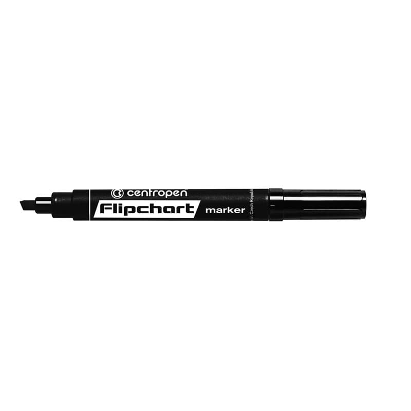 Flipchart Marker Chisel Black Single