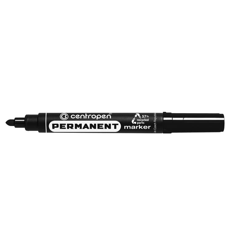 Permanent Marker Bullet Black Blister