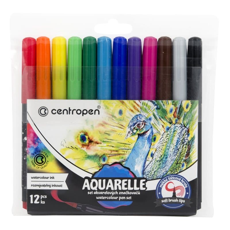Aquarelle Watercolour Markers 12pck