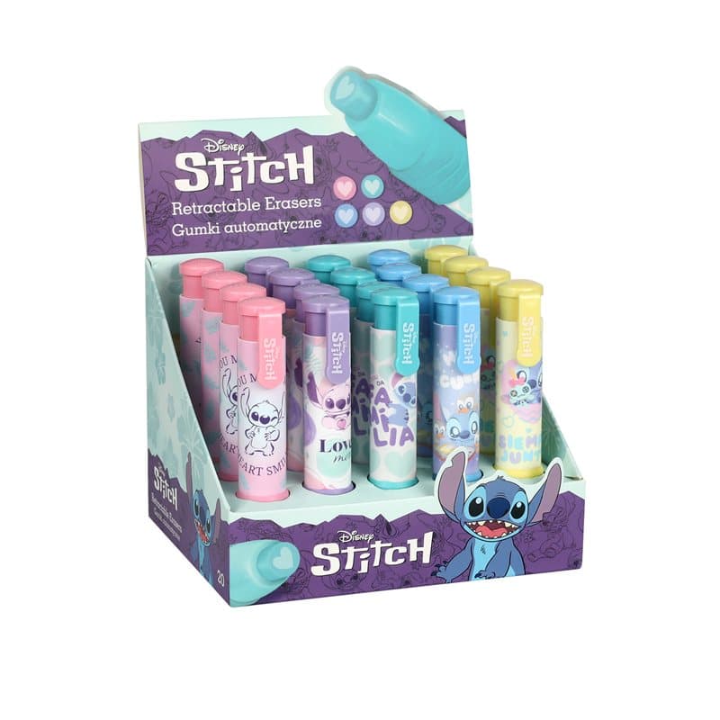 Stitch Retractable Eraser Assorted