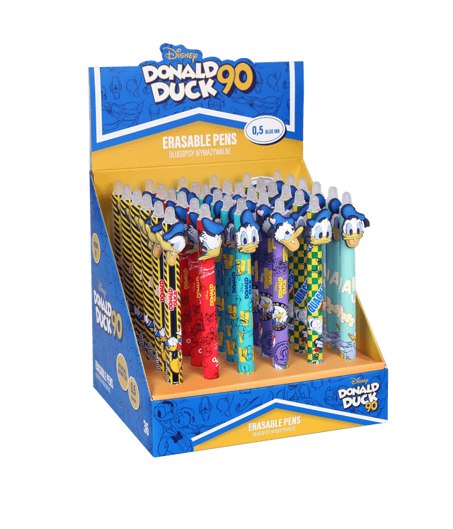 Disney Retractable Erasable Pen - Donald Duck Display 36pcs