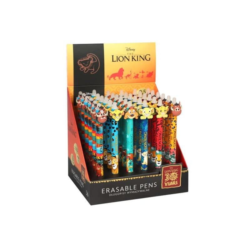 Lion King Erasable Pen 36 Pcs