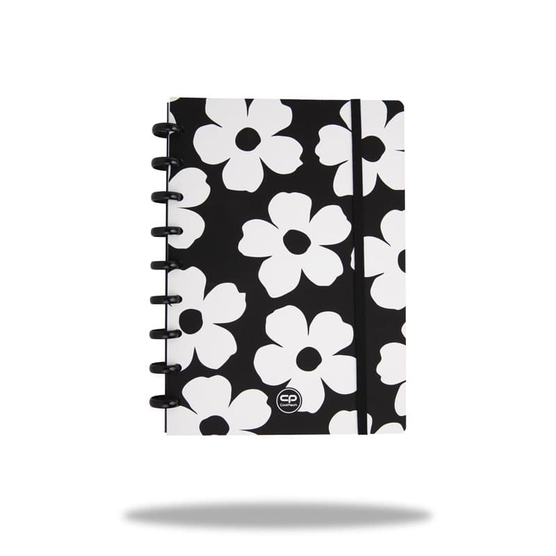 Ring Book B5 Squares Flores Jasmine
