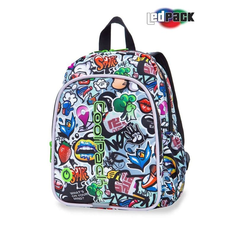 Backpack Bobby Pre School Led Graffiti