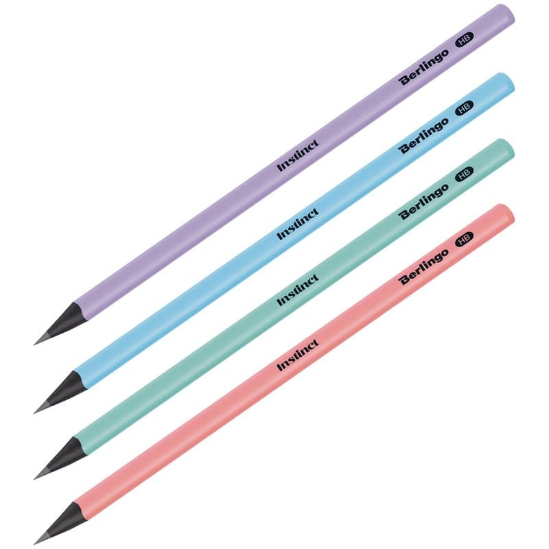 HB Instinct Pencil Black Wood