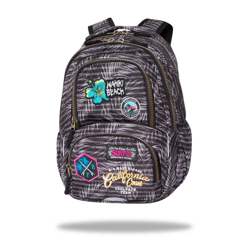 Backpack Spiner 16" Grey Badges