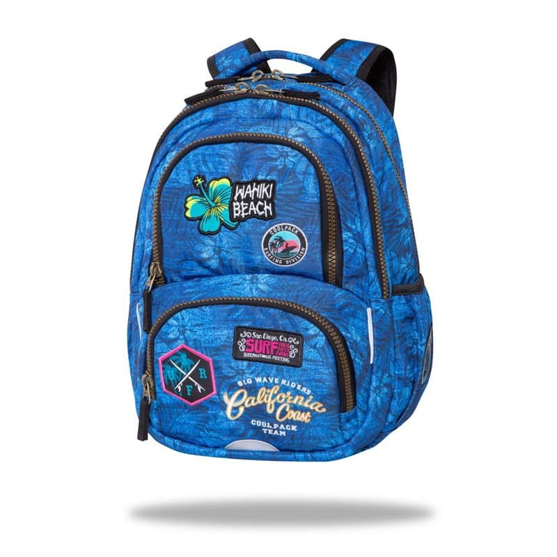 Backpack Spiner 16" Blue Badges