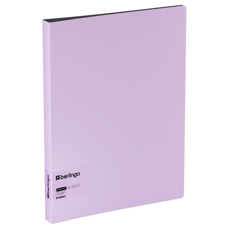 40 Pocket Display Book Violet-Black