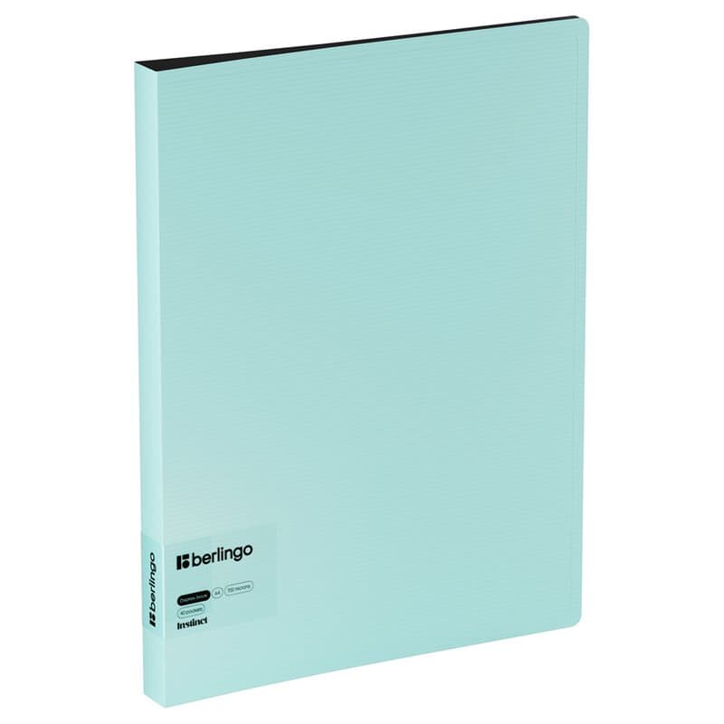 40 Pocket Display Book Blue-Black