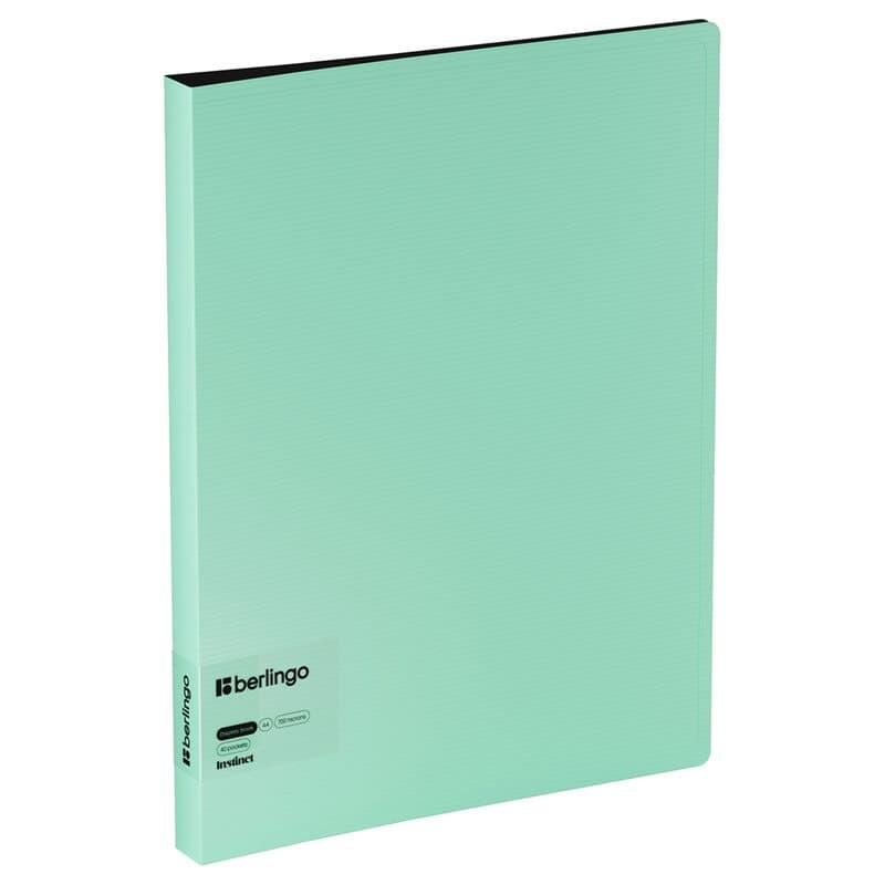 40 Pocket Display Book Turqouise-Black