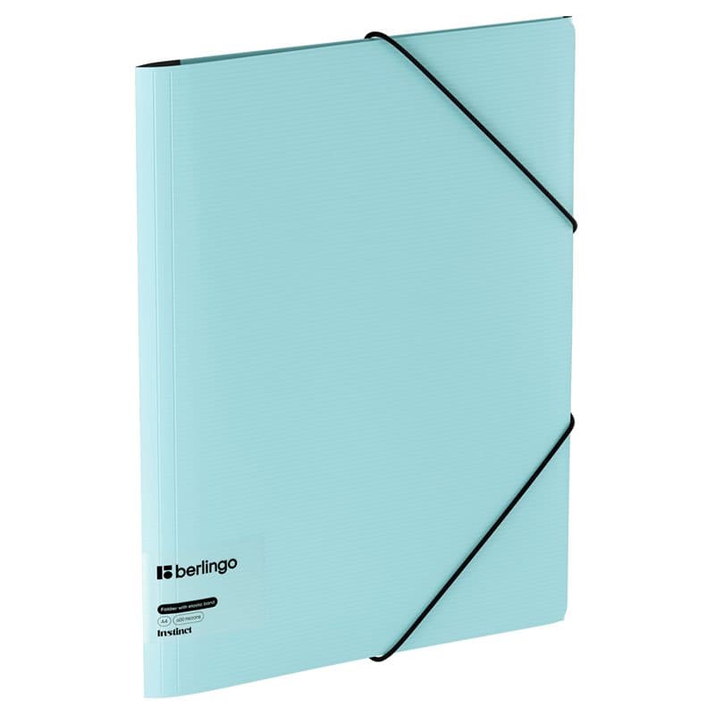 Instinct A4 Band Folder Blue-Blk