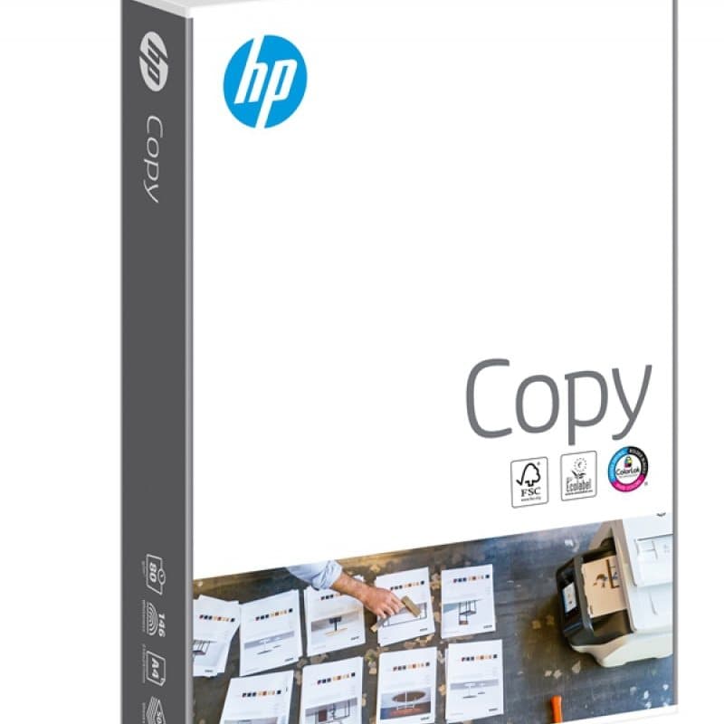 HP copier paper, A4, 80gsm, 500 sheets