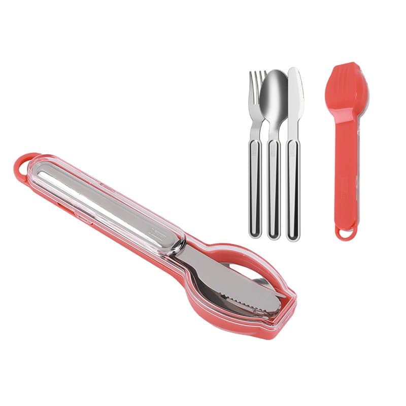 Cutlery Set red