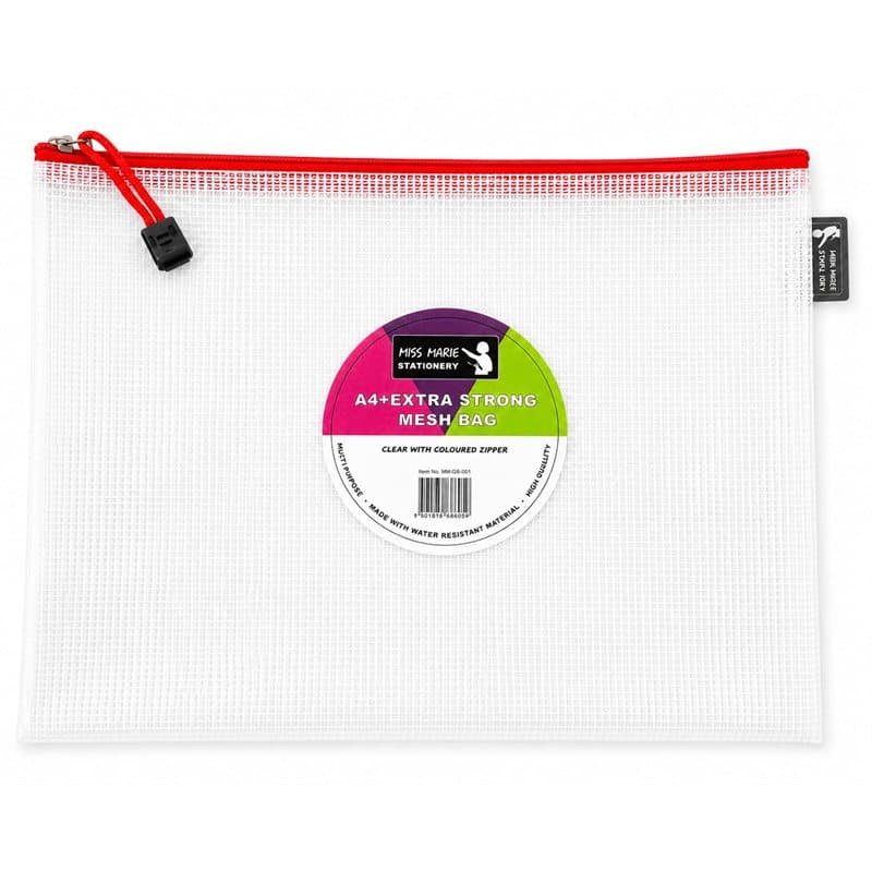 Mesh Bag A4+ Clear 50 Mic
