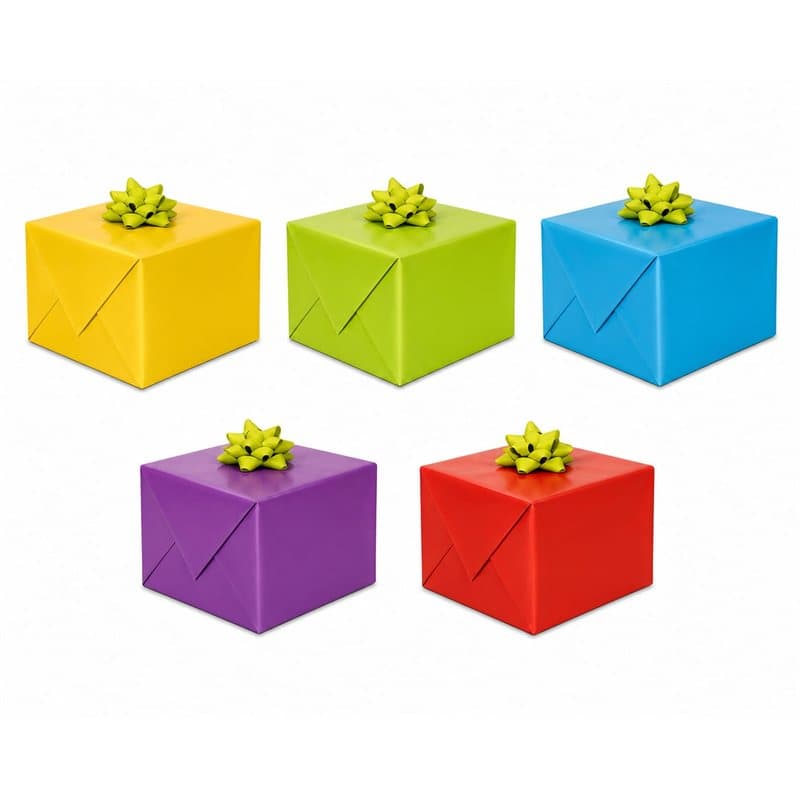 Bright Wrap X 5 Colours (50)