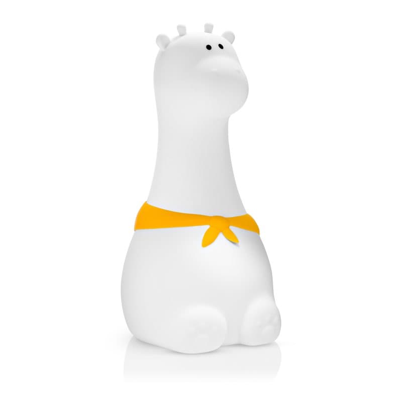 Giraffe Lamp With 3 Scarves White USB-C