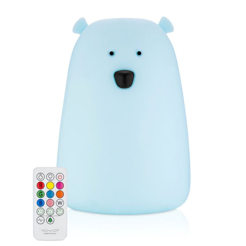 Bear Lamp - Remote Blue USB-C