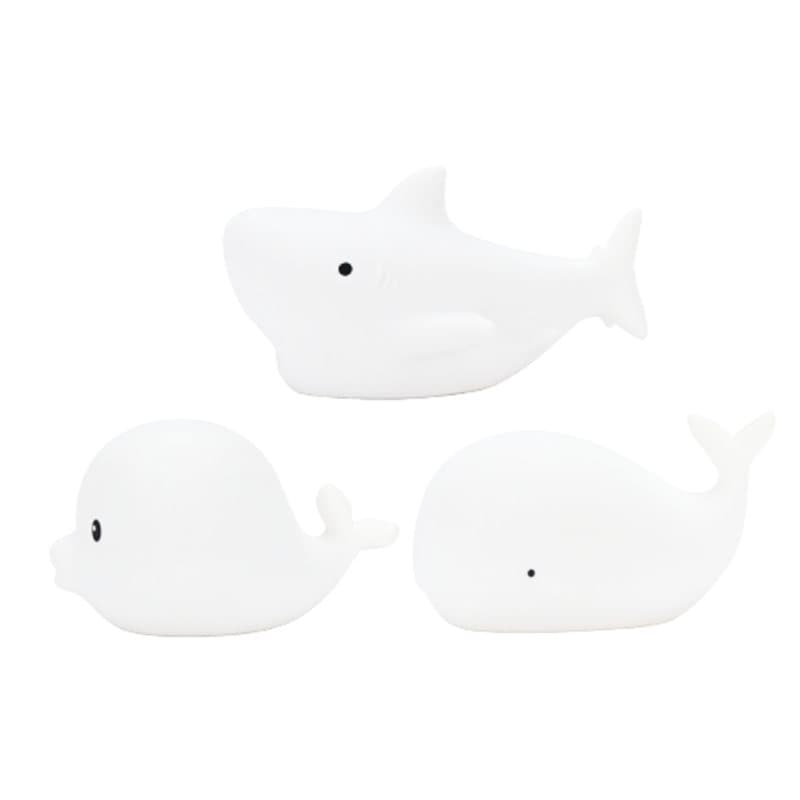 3 Pck-Dolphin Whale Shark - Cr2032 Batt