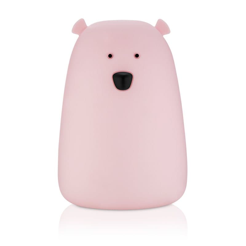 Bear Lamp Pink USB-C