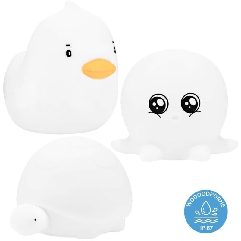 3 Pck-Duck Octopus Turtle - Cr2032 Batt