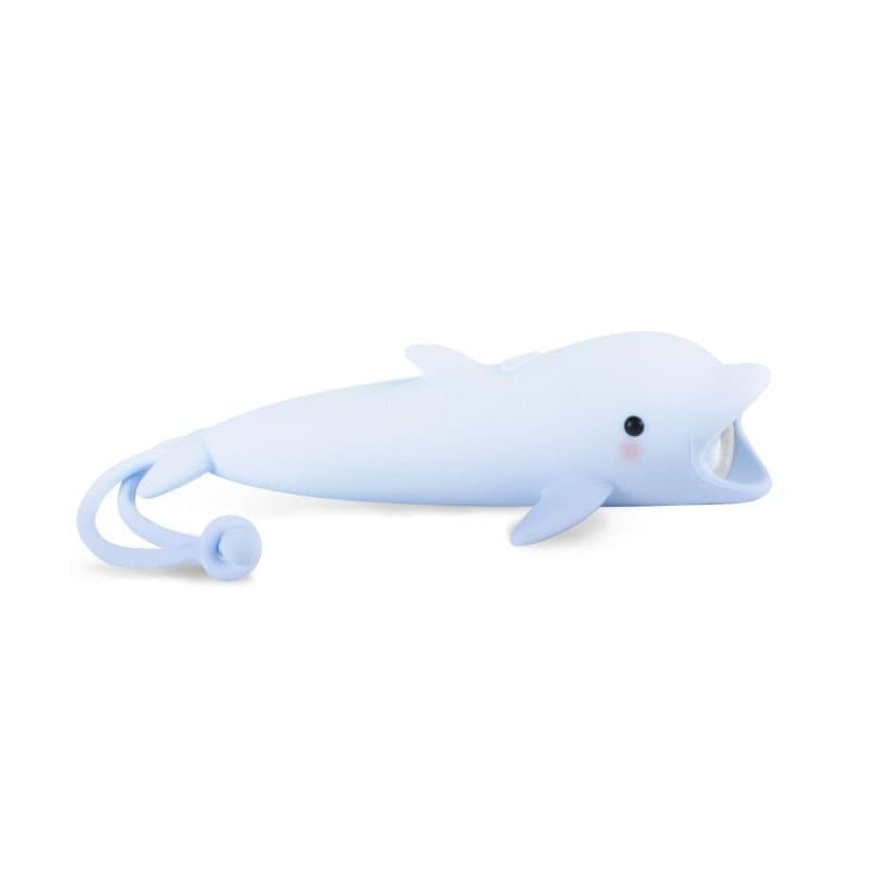 Dolphin Silicone Torch Light Blue USB-C