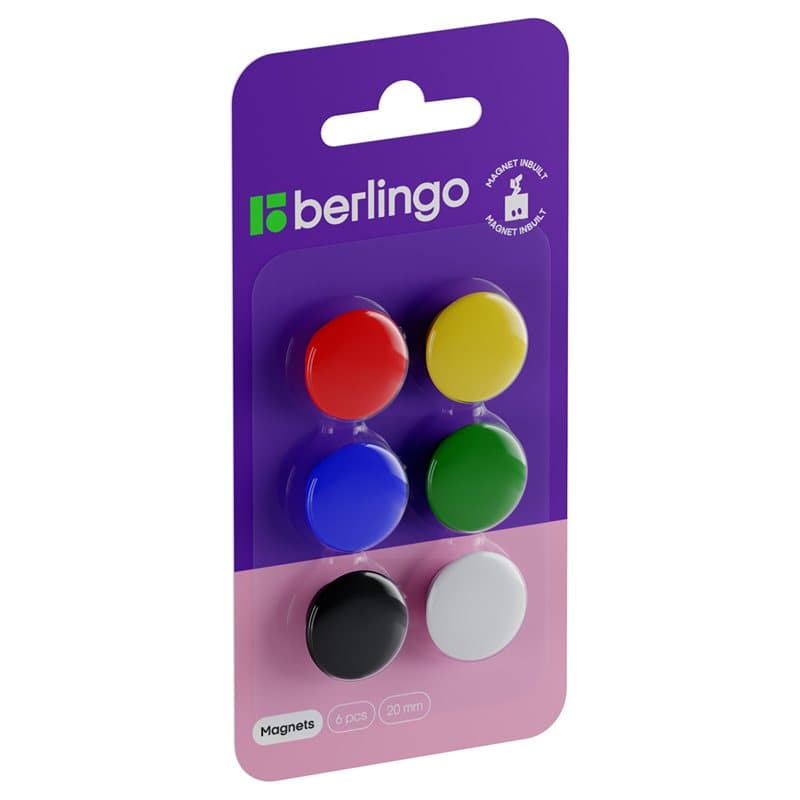 Magnets 20 mm - 6 pcs