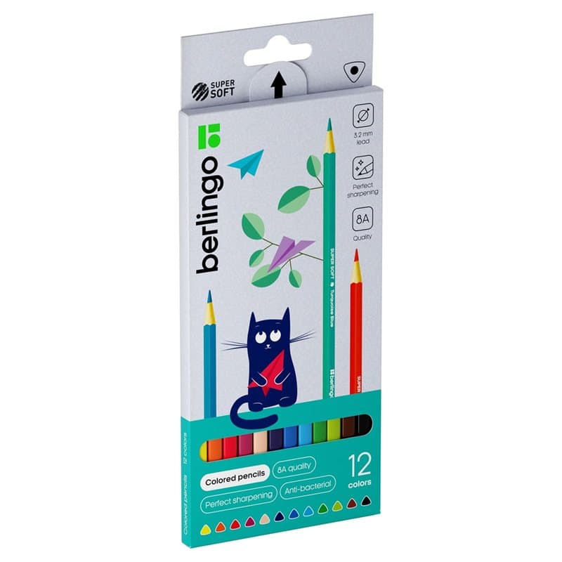 Colouring Pencils Tri 12Colours