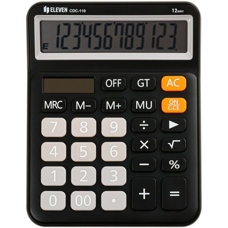 12 Digit Desk Calculator