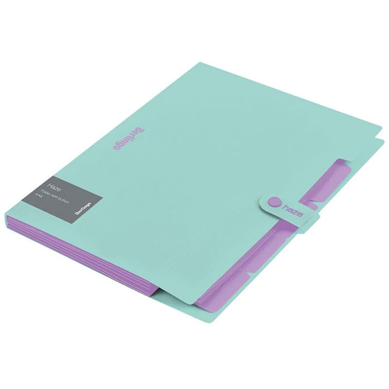 Haze Folder 5 compartments Green