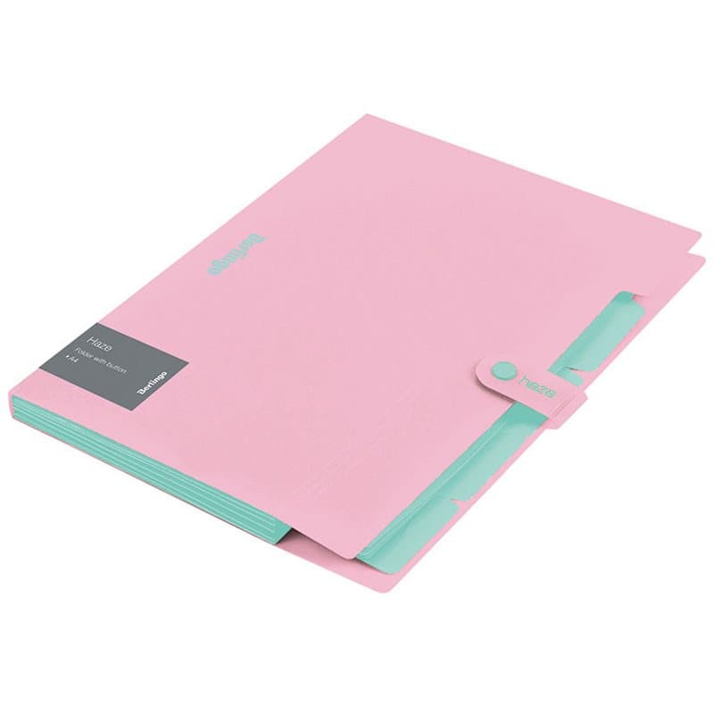 Haze Folder 5 compartments Pink