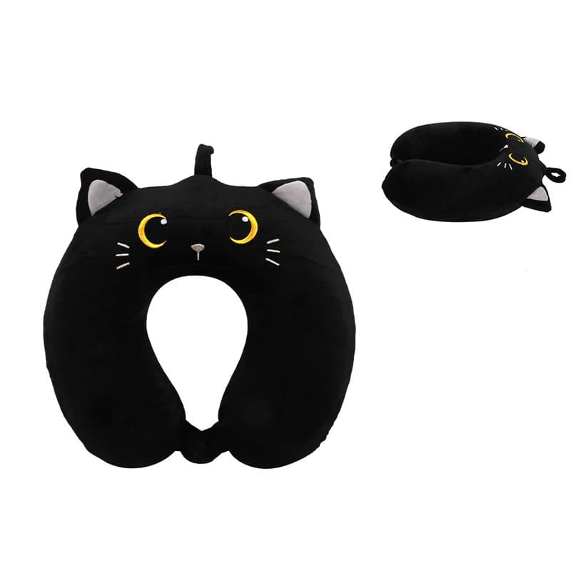 Neck Pillow BLACK CAT